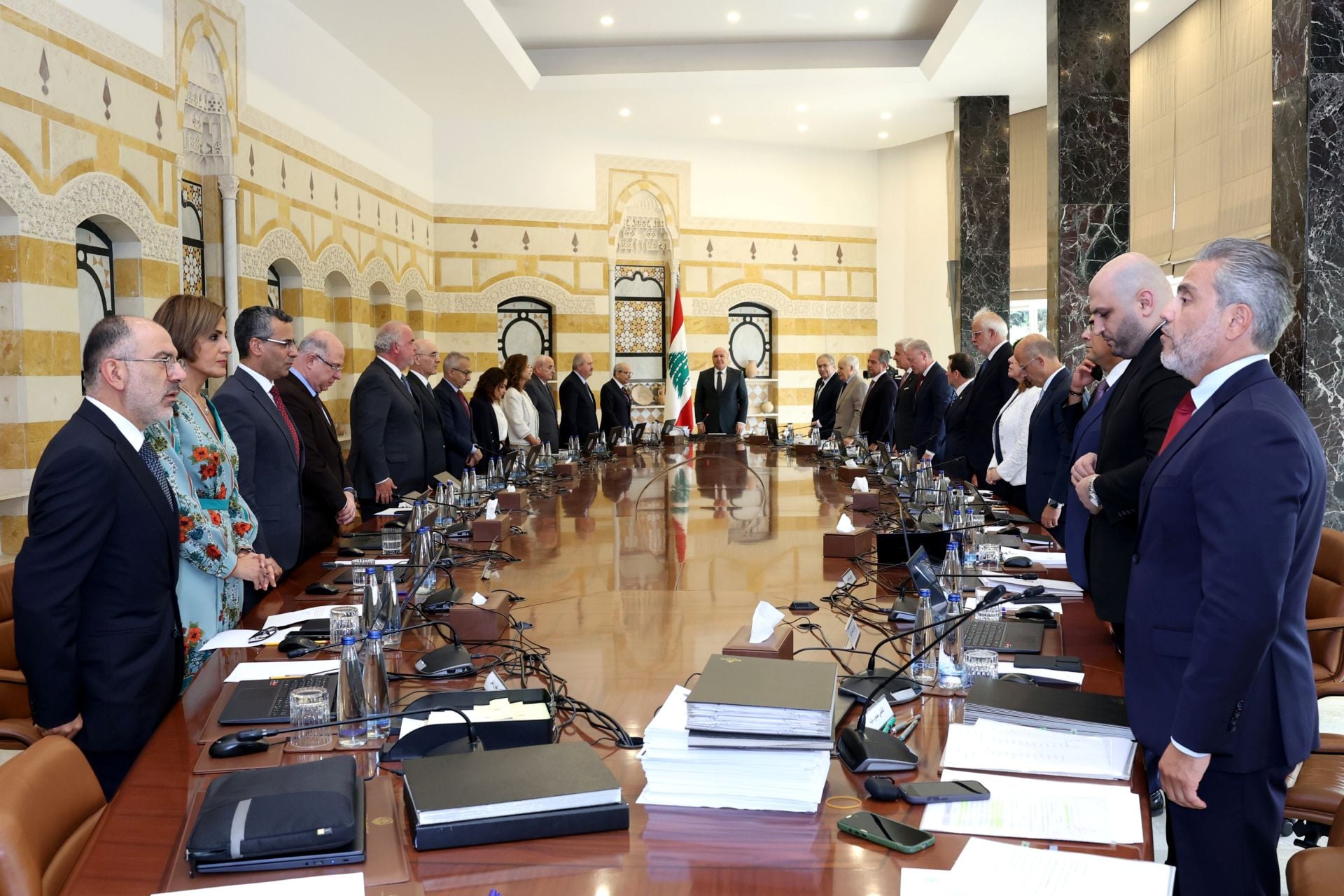 مجلس الوزراء يقر عددًا من التعيينات وعون: تقدّم إيجابي في مفاوضات روما بشأن الحدود والأسرى